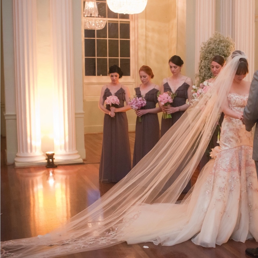 Lazaro Embroidered Wedding Gown - Picture 5 of 5